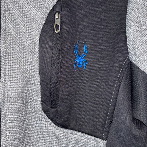 Spyder fleece full zip jacket kids boys L 14/16 - Picture 2 of 10
